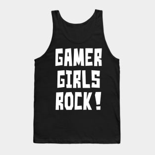 Gamer Girls Rock! Tank Top